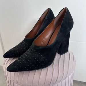Black heels 9.5 us